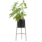 Кашпо из металла Elevated Planters черное варинант исполнения - 2 | Loft Concept в Кирове