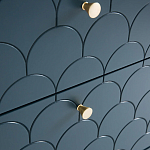 Комод с 6 выдвижными ящиками Scale Ornament Blue Chest of Drawers варинант исполнения - 5 | Loft Concept в Кирове