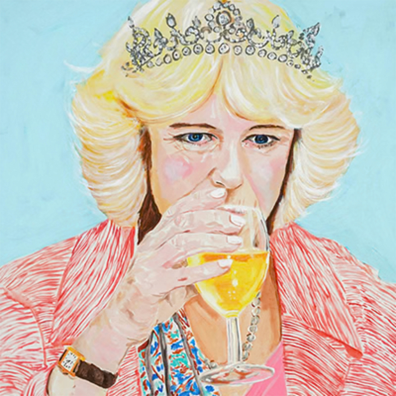 Картина Camilla Having a Personality Drink Мульти Картина Camilla Having a Personality Drink Мульти в Кирове | Loft Concept