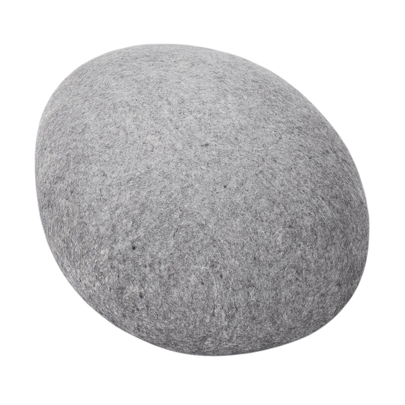 Пуф - Камень SOLID Серый Белый Светло-серый в Кирове | Loft Concept 