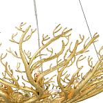 Люстра в форме золотой чаши из кораллов Coral Decor варинант исполнения - 1 | Loft Concept в Кирове