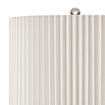 Настольная лампа с плиссированным цилиндрическим абажуром Tightened Waist варинант исполнения - 2 | Loft Concept в Кирове