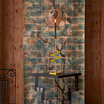 Обои ручная роспись Braganza Standard colourway on dyed paper варинант исполнения - 3 | Loft Concept в Кирове