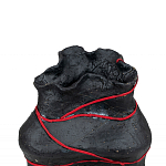 Ваза с красным кожаным жгутом "Красной нитью" варинант исполнения - 2 | Loft Concept в Кирове