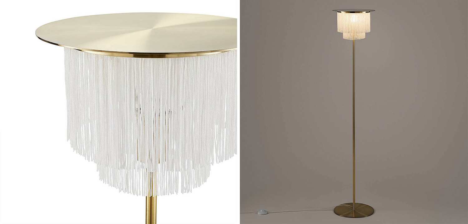 Торшер Houtique Floor lamp Cream Торшер Houtique Floor lamp Cream - Loft-Concept в Кирове