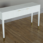 Туалетный стол - Трельяж Elsa Dreams White 120 см варинант исполнения - 4 | Loft Concept в Кирове