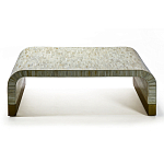 Стол журнальный Белый  BONE INLAY SIDE TABLE-Cream варинант исполнения - 2 | Loft Concept в Кирове