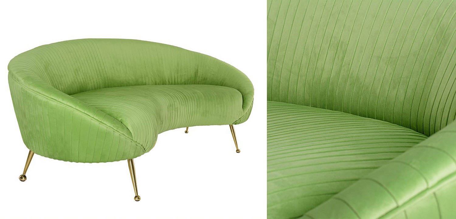 Диван Pebernat Lounge Sofa green Диван Pebernat Lounge Sofa green - Loft-Concept в Кирове