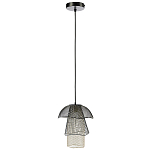 Подвесной светильник Black Grey Mesh Tube Lampshade Hanging Lamp варинант исполнения - 2 | Loft Concept в Кирове