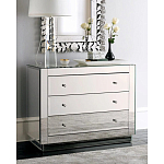 Комод зеркальный с 3-мя ящиками Mirror Chest of Drawers варинант исполнения - 2 | Loft Concept в Кирове