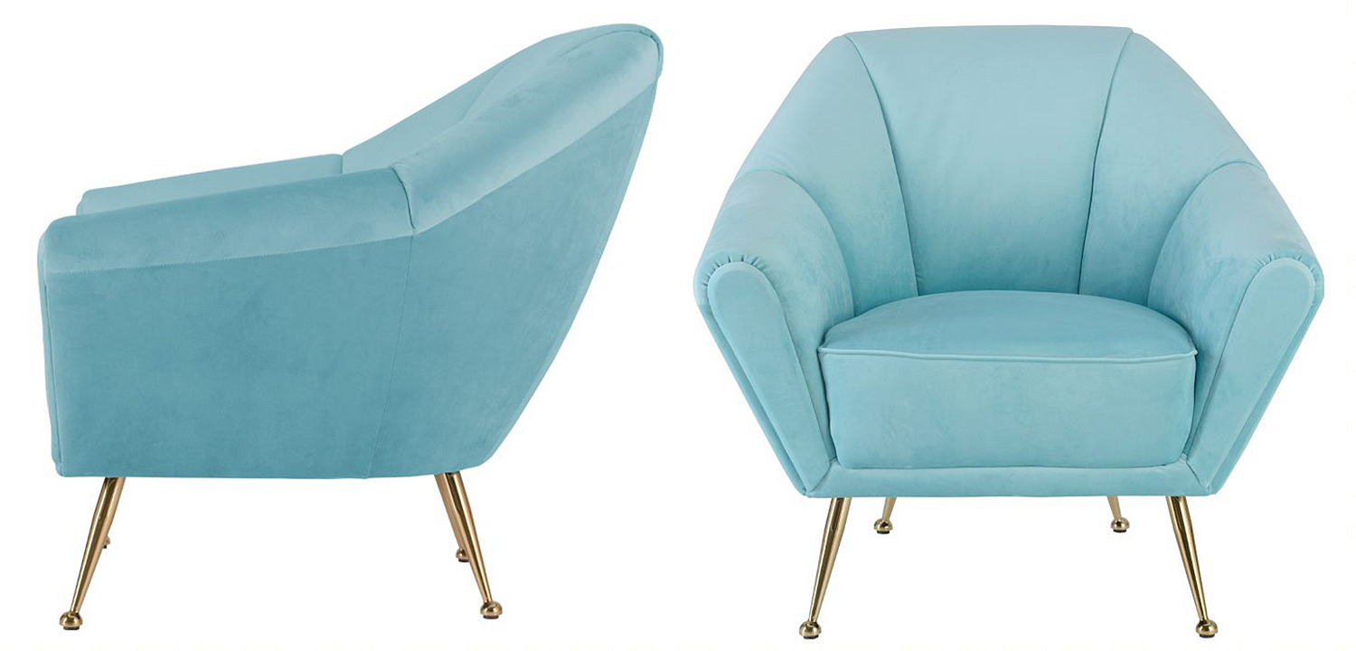 Кресло Brunner Chair light blue Кресло Brunner Chair light blue - Loft-Concept в Кирове