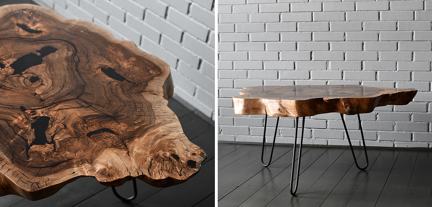 Кофейный стол Rohan Industrial Metal Rust Coffee Table Кофейный стол Rohan Industrial Metal Rust Coffee Table - Loft-Concept в Кирове
