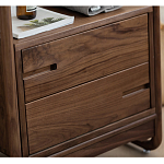 Вешалка деревянная с 2- мя ящиками Moon Walnut Furniture варинант исполнения - 8 | Loft Concept в Кирове