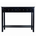 Черная консоль с выдвижными ящиками Monica варинант исполнения - 1 | Loft Concept в Кирове
