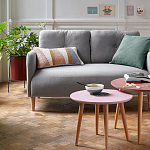 Кашпо из металла Elevated Planters красное варинант исполнения - 3 | Loft Concept в Кирове