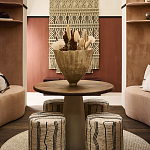 Панно на стену плетеное Макраме бежевый цвет  варинант исполнения - 7 | Loft Concept в Кирове