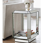 Зеркальный приставной стол Mirror Surface варинант исполнения - 2 | Loft Concept в Кирове