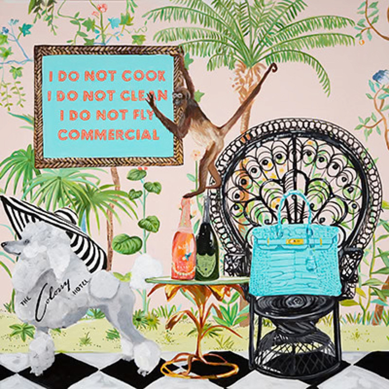 Картина The Colony Hotel Collection: I Do Not Cook. I Do Not Clean. I Do Not FlyCommercial. Мульти Картина The Colony Hotel Collection: I Do Not Cook. I Do Not Clean. I Do Not FlyCommercial. Мульти в Кирове | Loft Concept