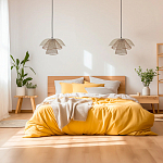 Подвесной светильник Beige Gold Mesh Lampshade Hanging Lamp варинант исполнения - 5 | Loft Concept в Кирове