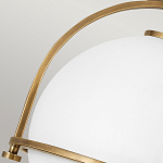 Потолочный светильник с плафоном в форме белого матового шара Hinkley варинант исполнения - 17 | Loft Concept в Кирове