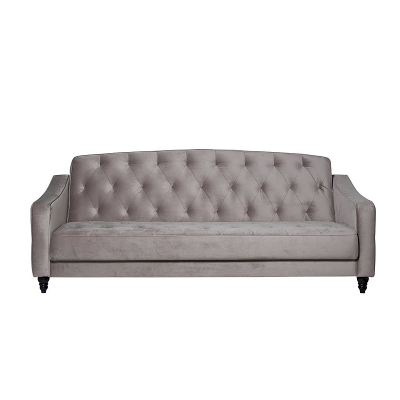 Диван Abbyson Emily Tufted Sofa Gray Серый Диван Abbyson Emily Tufted Sofa Gray Серый в Кирове | Loft Concept
