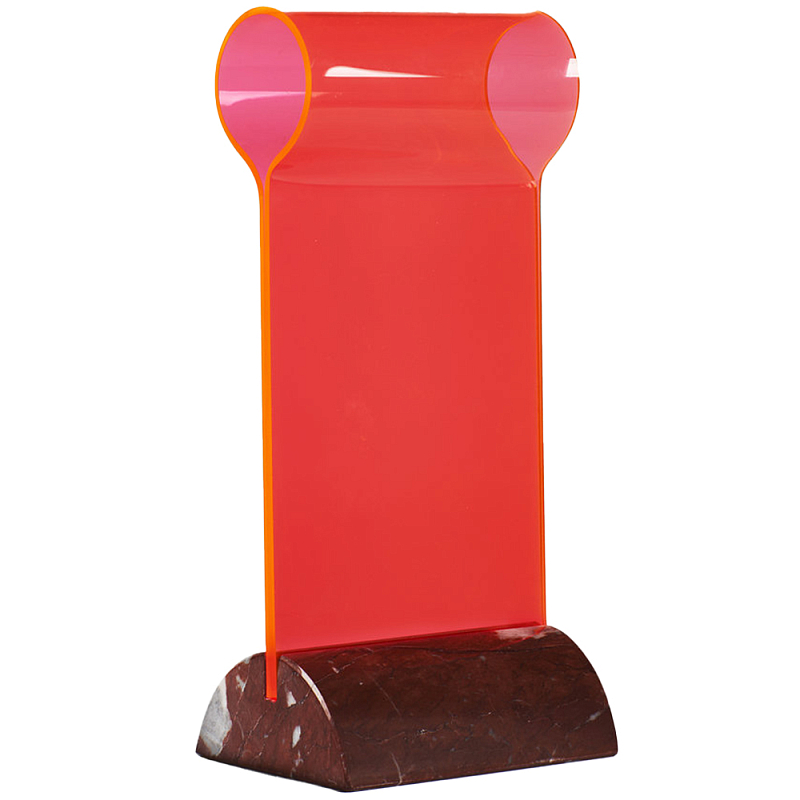 Дизайнерский держатель для фотографий Poltronova Ofelia Rosso Francia Photo Holder Оранжевый Коричневый в Кирове | Loft Concept 