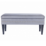 Мягкая банкетка с зоной для хранения Casket Grey варинант исполнения - 1 | Loft Concept в Кирове