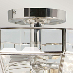 Потолочный светильник шестигранной формы с прозрачными стеклянным плафоном Elstead Lighting варинант исполнения - 6 | Loft Concept в Кирове