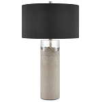 Настольная лампа на сером бетонном основании Delicate Brutality варинант исполнения - 2 | Loft Concept в Кирове