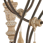 Люстра с состаренными резными элементами Big Graceful Profile варинант исполнения - 2 | Loft Concept в Кирове