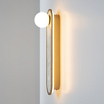 Бра перламутровый с плафоном Lunaris 45 см варинант исполнения - 6 | Loft Concept в Кирове