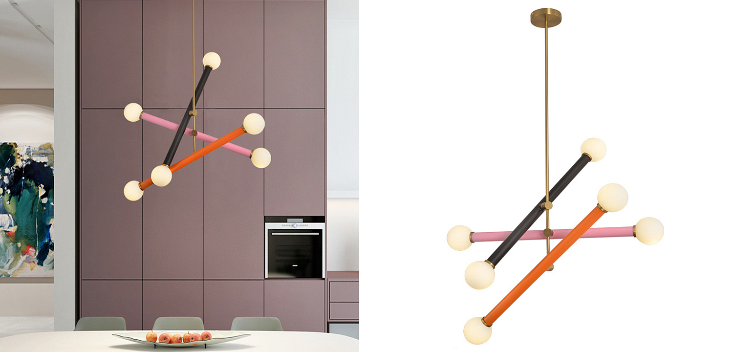 Дизайнерский светильник Paxton Pink Дизайнерский светильник Paxton Pink - Loft-Concept в Кирове