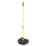Ручка шариковая металлическая на подставке из натурального камня Metal Stone Pens варинант исполнения - 8 | Loft Concept в Кирове