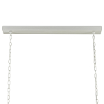 Люстра белая прямоугольная с абажурами в виде цветков тюльпана White Tulips варинант исполнения - 6 | Loft Concept в Кирове