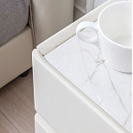 Умная прикроватная тумба с беспроводной зарядкой и подсветкой Smart Bedside Table варинант исполнения - 3 | Loft Concept в Кирове