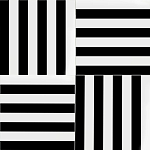 Дизайнерская плитка с узором Вертикаль варинант исполнения - 1 | Loft Concept в Кирове