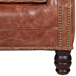 Кожаное кресло James Brown Leather Armchair варинант исполнения - 5 | Loft Concept в Кирове