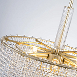 Люстра многоярусная с каскадами кристаллов Crystal Rains варинант исполнения - 4 | Loft Concept в Кирове