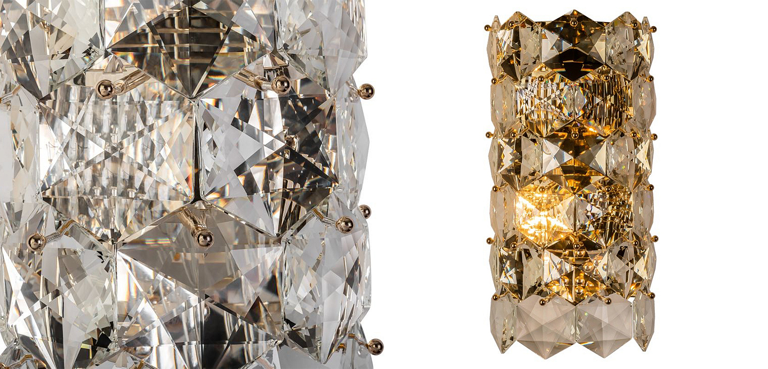 Бра Tiers Crystal Light Ermitage Wall Lamp Бра Tiers Crystal Light Ermitage Wall Lamp - Loft-Concept в Кирове