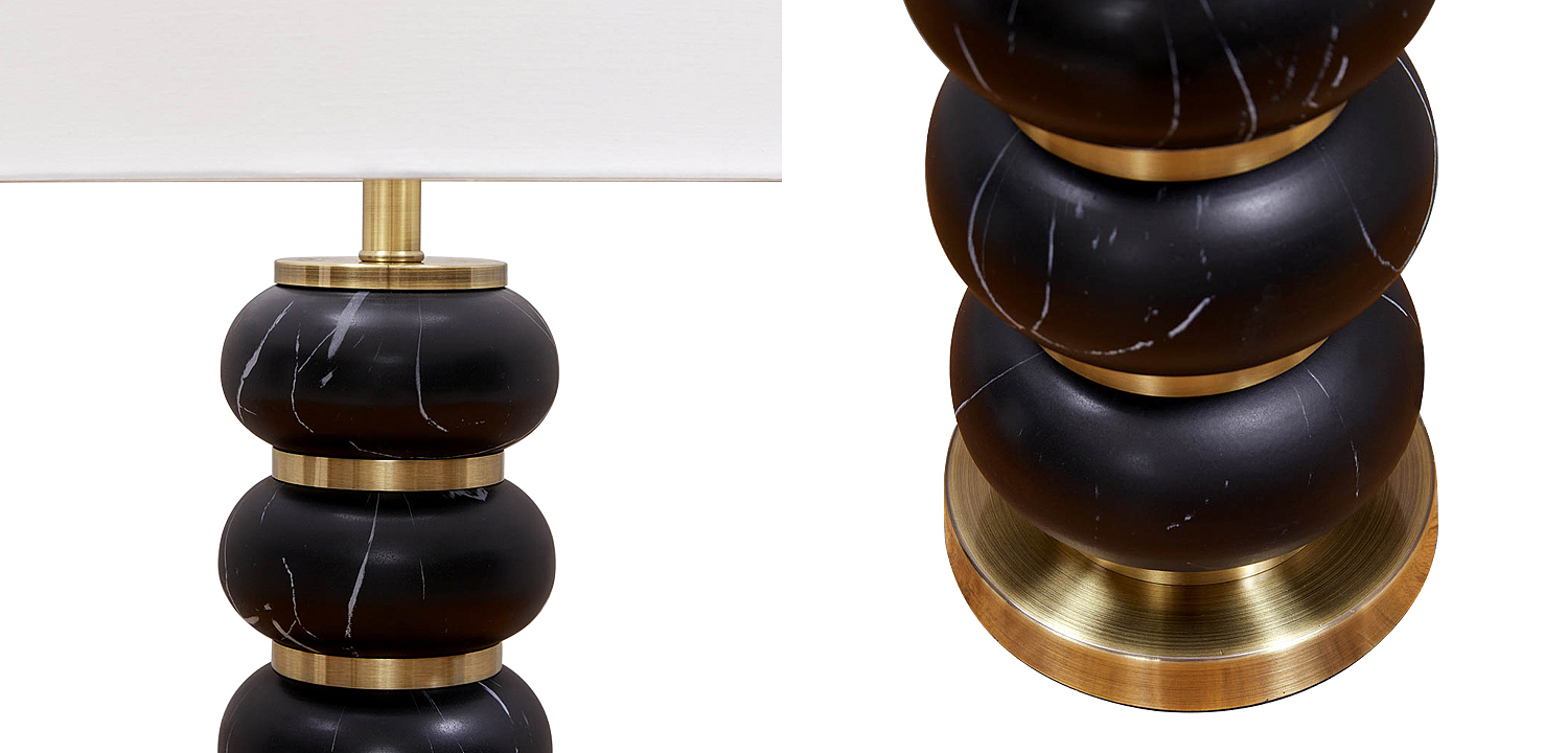 Настольная лампа с абажуром Alan Table Lamp Настольная лампа с абажуром Alan Table Lamp - Loft-Concept в Кирове