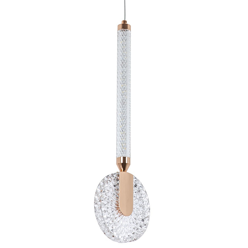 Подвесной светильник Felicia Gold Hanging Lamp Прозрачный Глянцевое золото Подвесной светильник Felicia Gold Hanging Lamp Прозрачный Глянцевое золото в Кирове | Loft Concept