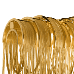 Люстра подвесная с металлическими цепочками и изогнутыми металлическими дугами 72 см Atlantis Chain варинант исполнения - 20 | Loft Concept в Кирове