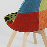 Стул с обивкой в стиле пэчворк Arvika варинант исполнения - 6 | Loft Concept в Кирове