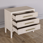 Тумба Primo  с тремя ящиками шпон Светлый дуб варинант исполнения - 4 | Loft Concept в Кирове