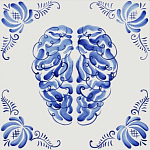 Плитка с узором Мозг варинант исполнения - 2 | Loft Concept в Кирове