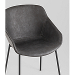 Стул Ashby экокожа серый варинант исполнения - 3 | Loft Concept в Кирове