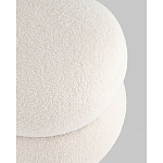 Пуф Полли S тедди белый варинант исполнения - 4 | Loft Concept в Кирове