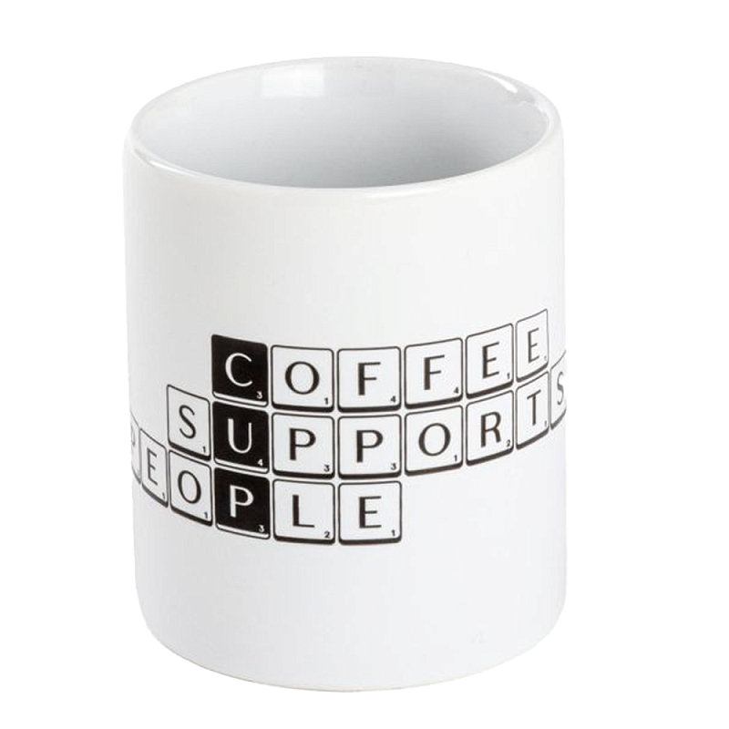 Кружка Seletti Tiles and Tales Cup Белый Черный Кружка Seletti Tiles and Tales Cup Белый Черный в Кирове | Loft Concept