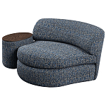 Кушетка со столиком Ulysses варинант исполнения - 1 | Loft Concept в Кирове