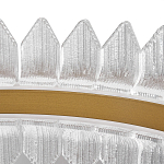 Люстра круглая с декоративными элементами в виде лепестков Round Light Flashing варинант исполнения - 8 | Loft Concept в Кирове